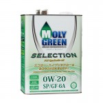Моторное масло MOLY GREEN Selection 0W20 SP GF-6A, 4л